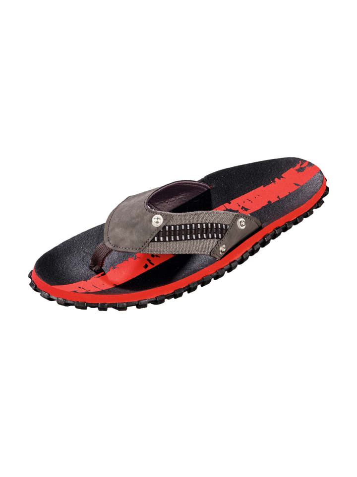 BECO the world of aquasports Zehentrenner BEactive V-Strap in schwarz-rot günstig kaufen 40