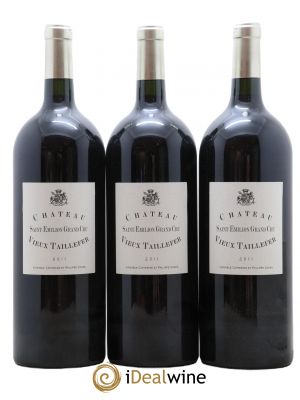 Saint-Émilion Grand Cru Château Vieux Taillefer 2011 - Lot de 3 Magnums