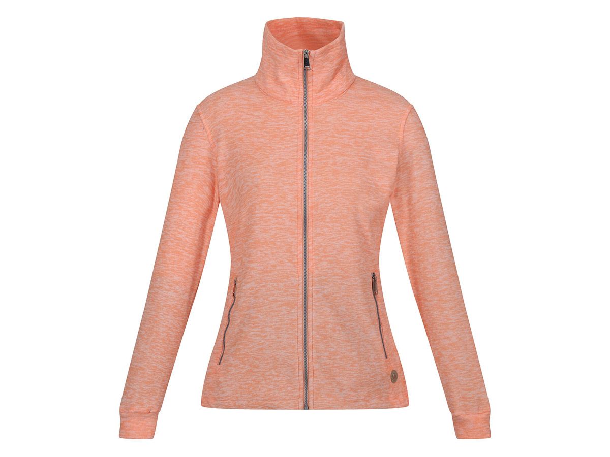 Regatta Azaelia F/Z Papaya Punch Marl Damen Fleecejacke