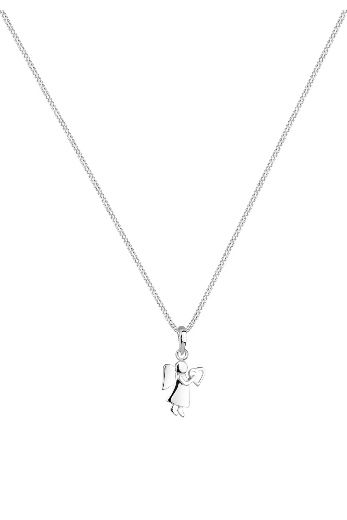 ELLI  Halskette Engel Herz Talisman Symbol 925 Sterling Silber