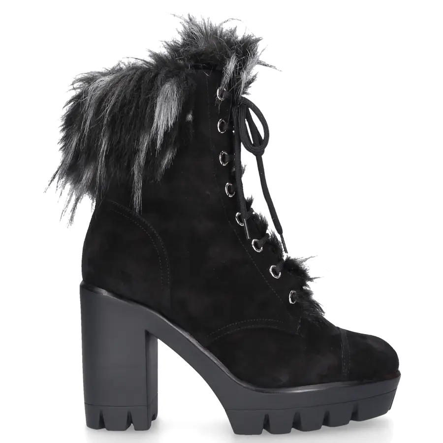 Giuseppe Zanotti - Stiefeletten GINTONIC 80 Veloursleder - schwarz