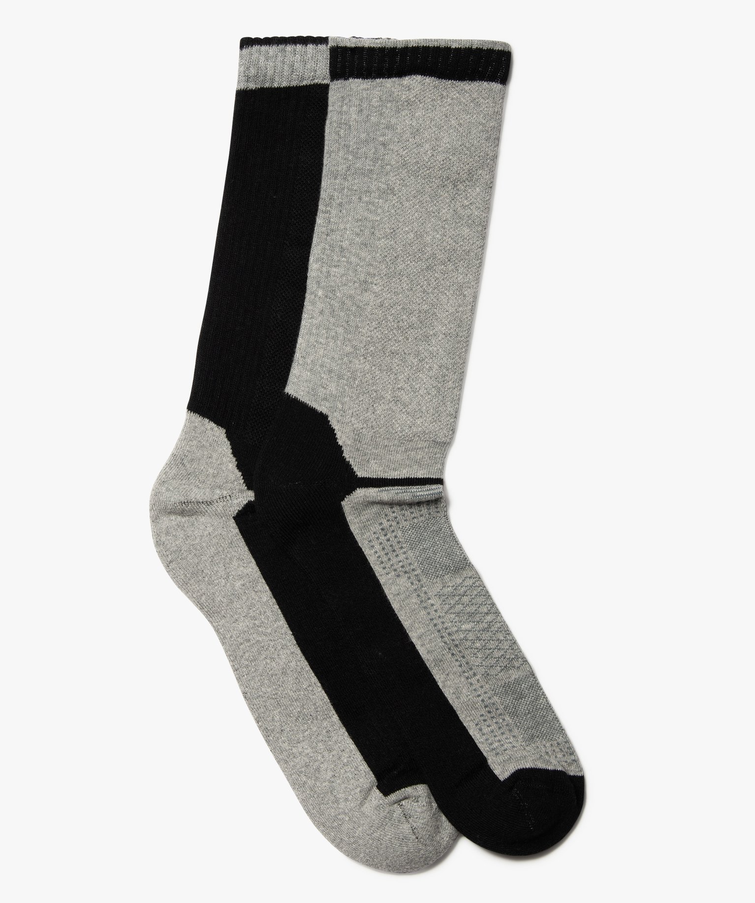 Chaussettes de travail homme résistante et respirantes (lot... noir | GEMO
