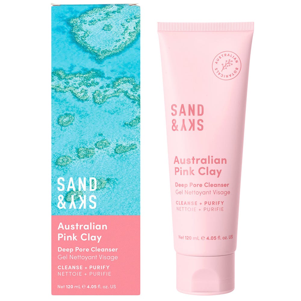 Sand & Sky Australien Pink Clay Deep Pore Cleanser 120 ml