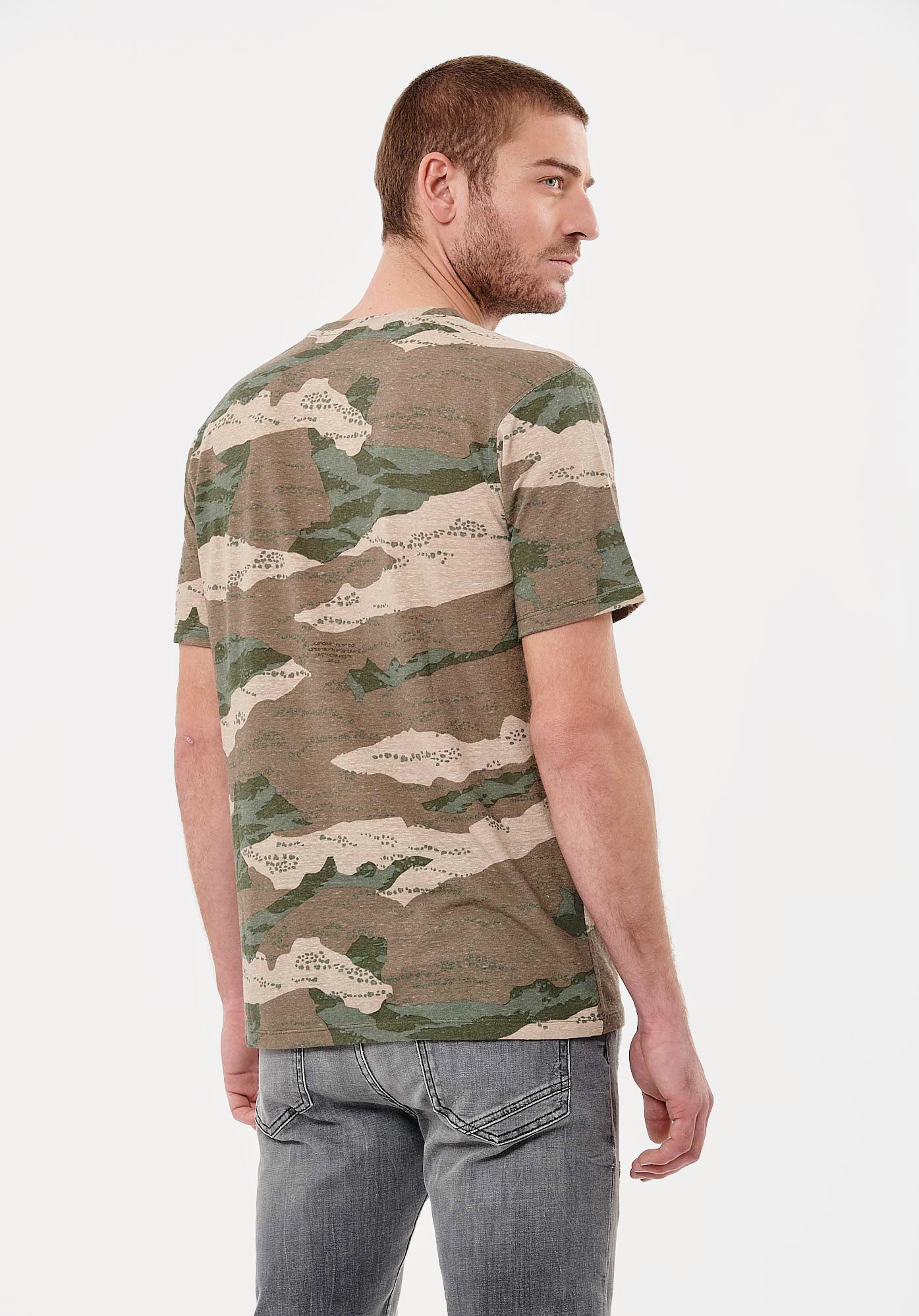 CAMO   T-shirt camouflage Homme