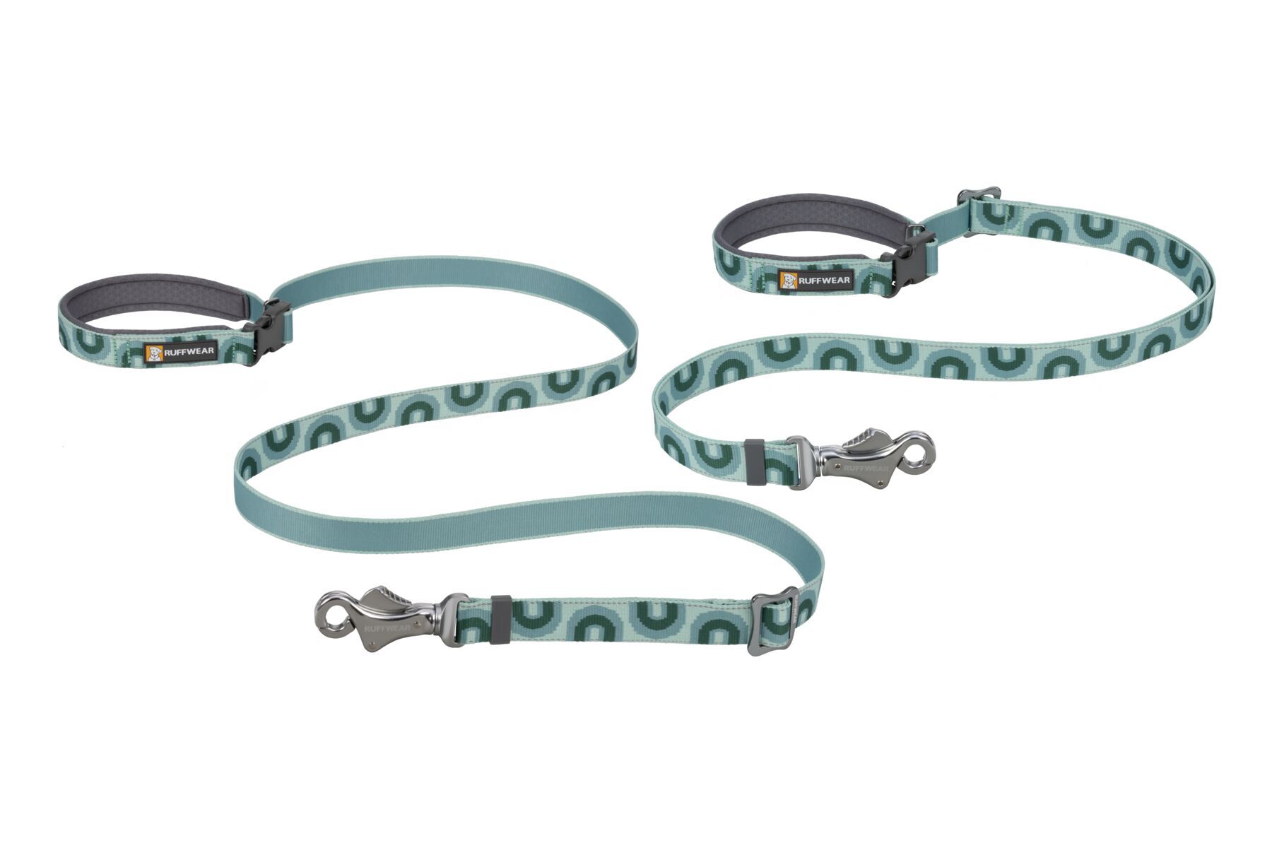 Ruffwear Hundeleinen Ruffwear Verstellbare Hundeleine Crag EX™ seegrün