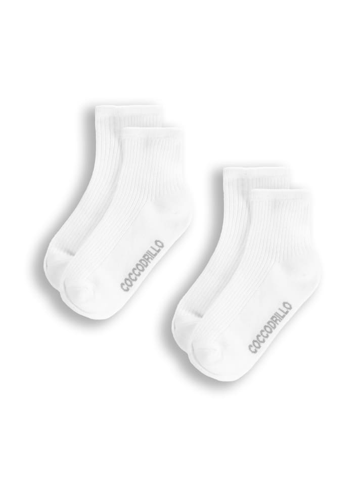 Coccodrillo Socken in weiß günstig kaufen