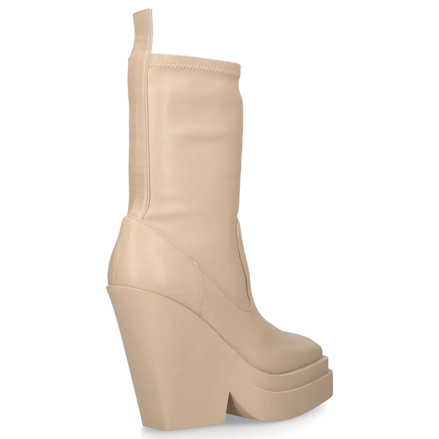 Gia Couture - Stiefeletten 154300 Kalbsleder - beige
