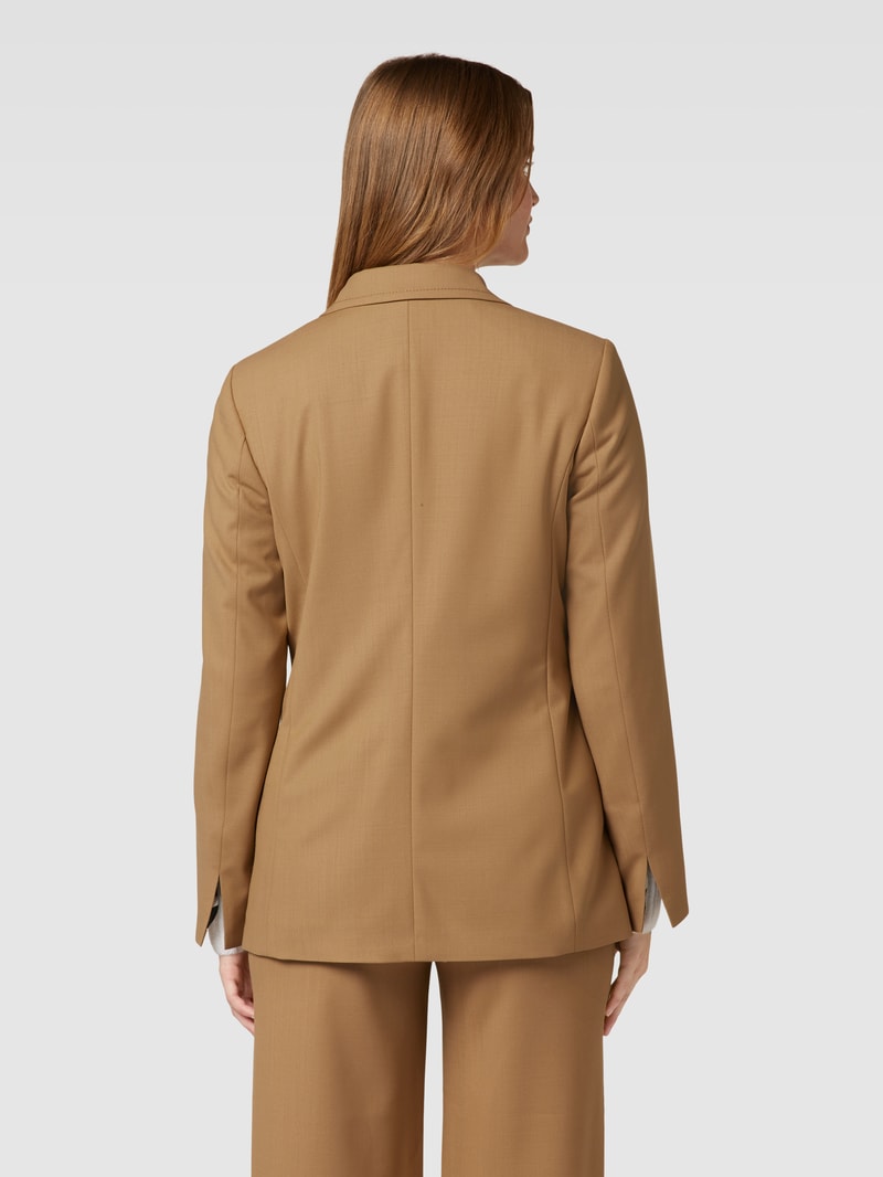 Blazer mit Reverskragen in camel