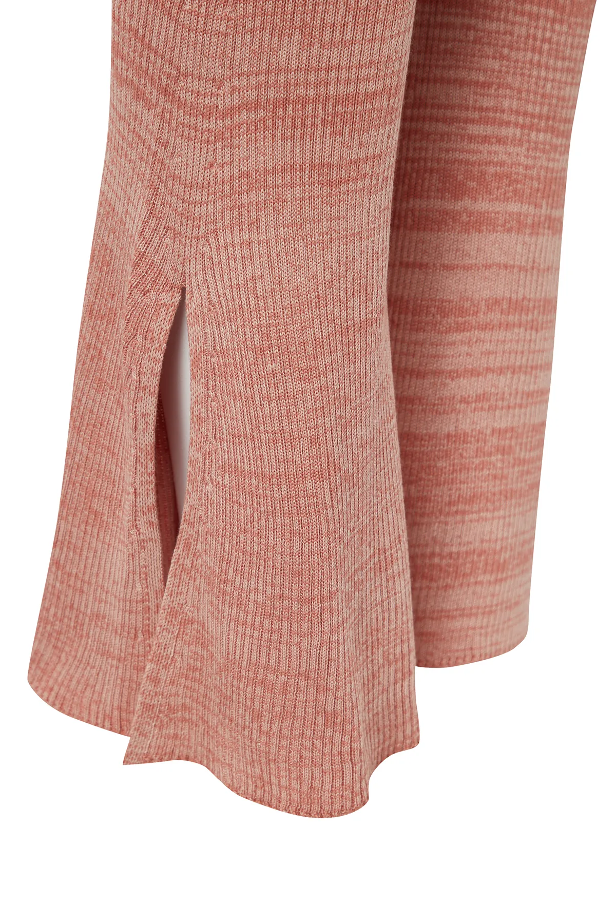 Trendyol Collection  Dusty Rose Strickhose mit ausgestelltem Bein TWOAW24PL00004