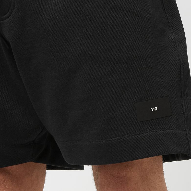 Y-3 Organic Cotton Terry Shorts Black