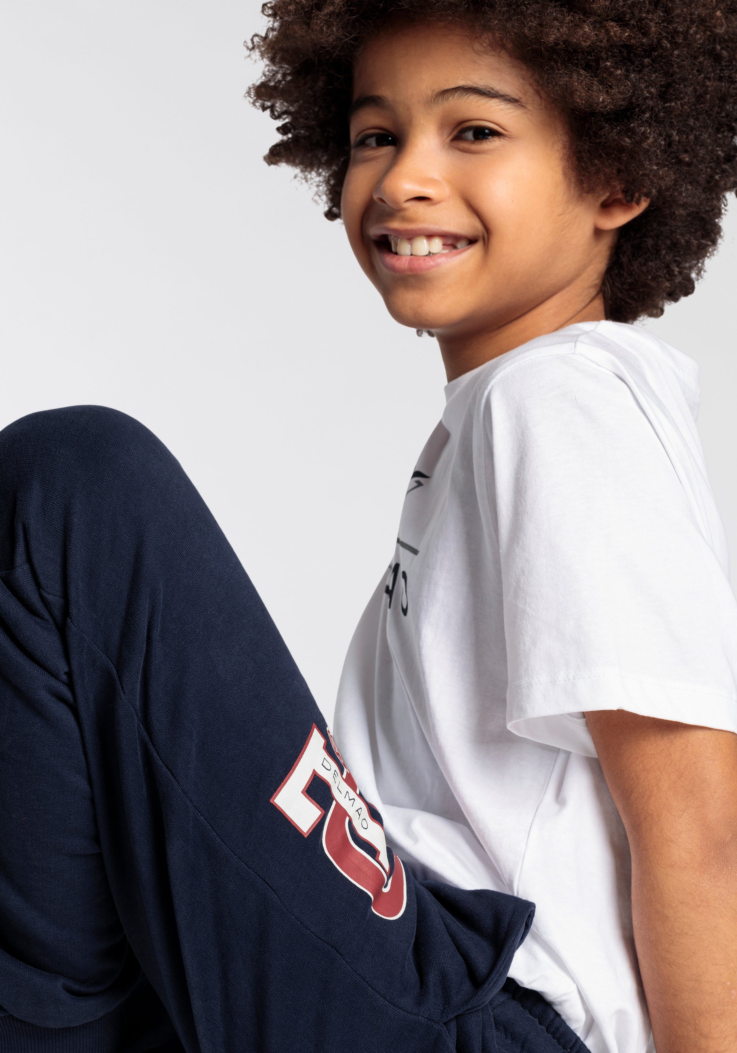 DELMAO Sweathose für Jungen, mit Logo-Print. NEUE MARKE