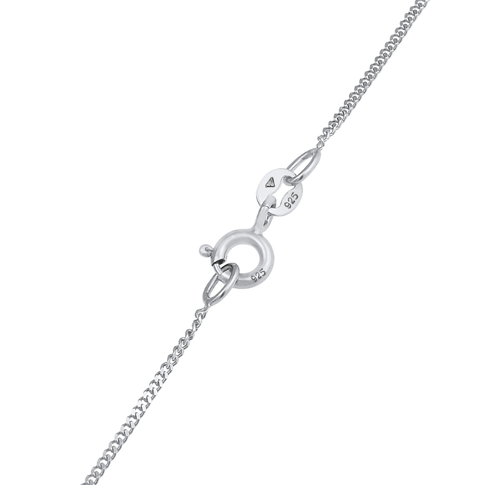 Elli Elli Collier Boules de gourmette pour femmes Tendance minimale de base en argent  Bijoux