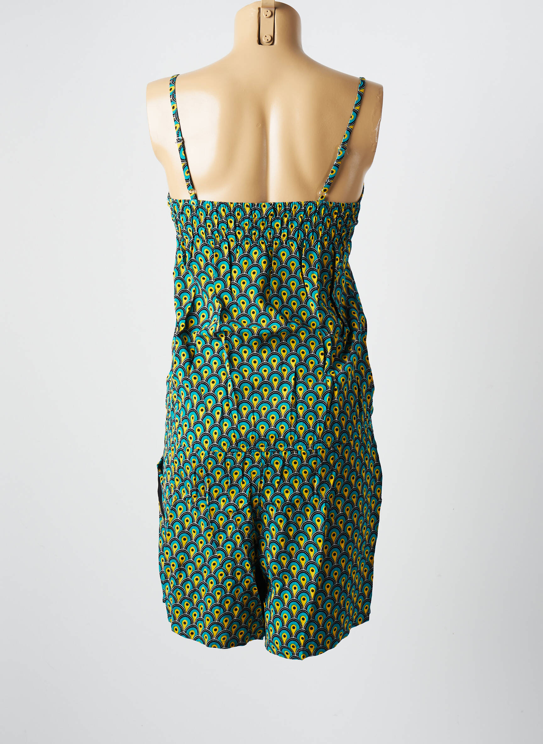 Dipawali Combi Shorts Femme couleur bleu