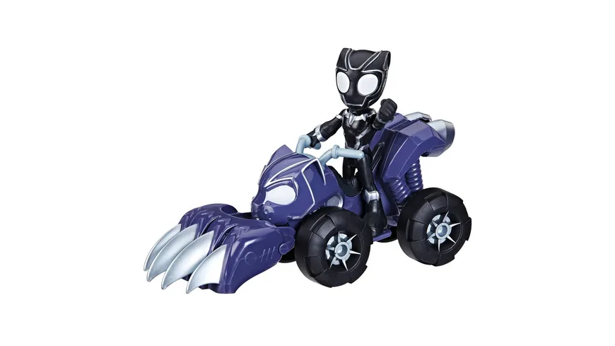 Hasbro - Marvel Spidey and His Amazing Friends Black Panther, Panther Patroller