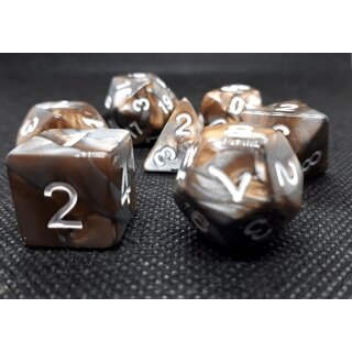 Würfelset Rusty Gold (7)