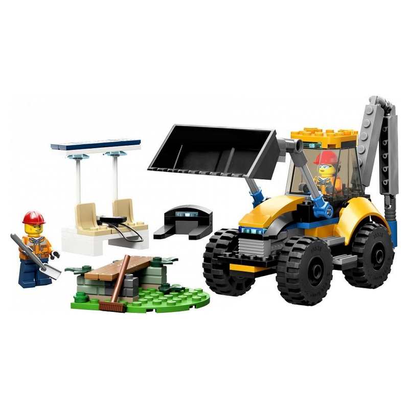 60385 La pelleteuse de chantier LEGO City