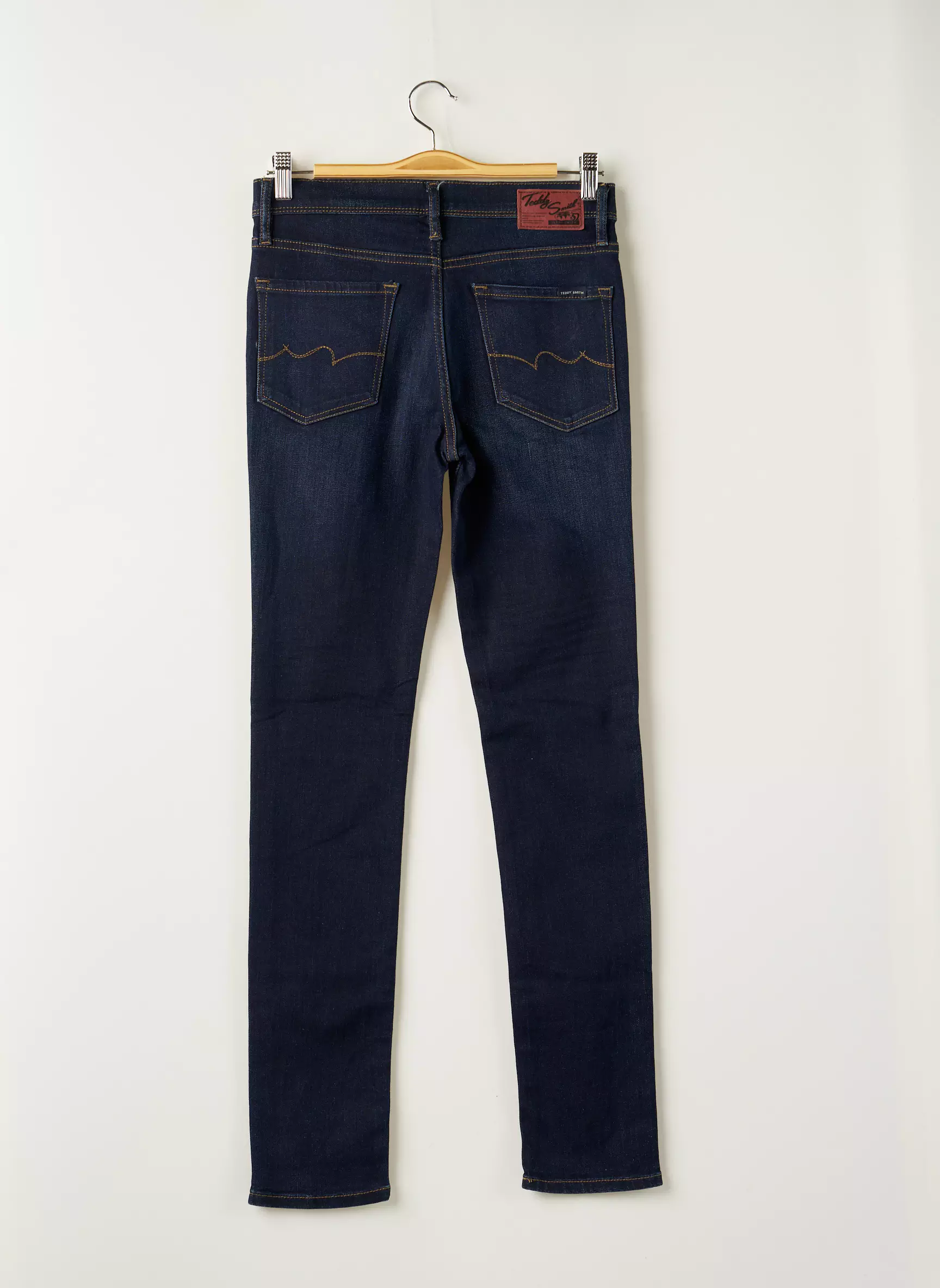 Teddy Smith Jeans Coupe Slim Garcon couleur bleu