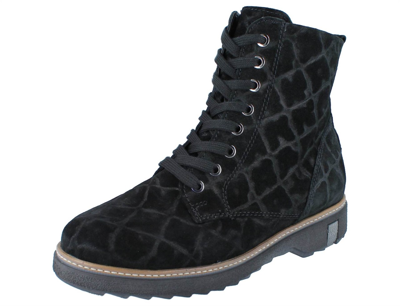WALDLÄUFER Stiefeletten schwarz