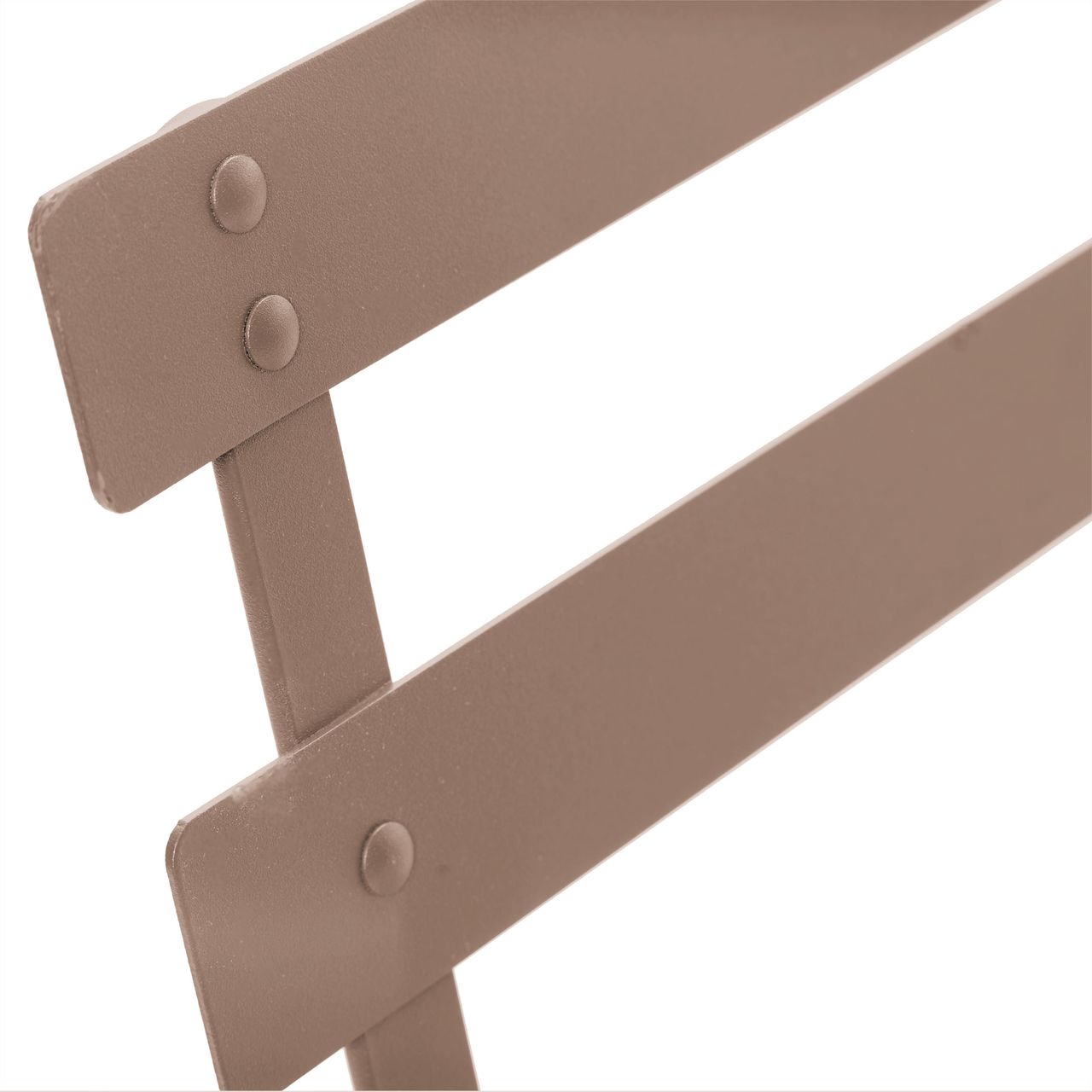 Gartenfreude Bistro Set Metall (2x Stuhl 41 x 45 x 81cm 1xTisch 60 x 60 x 71 cm) dunkelgrün
