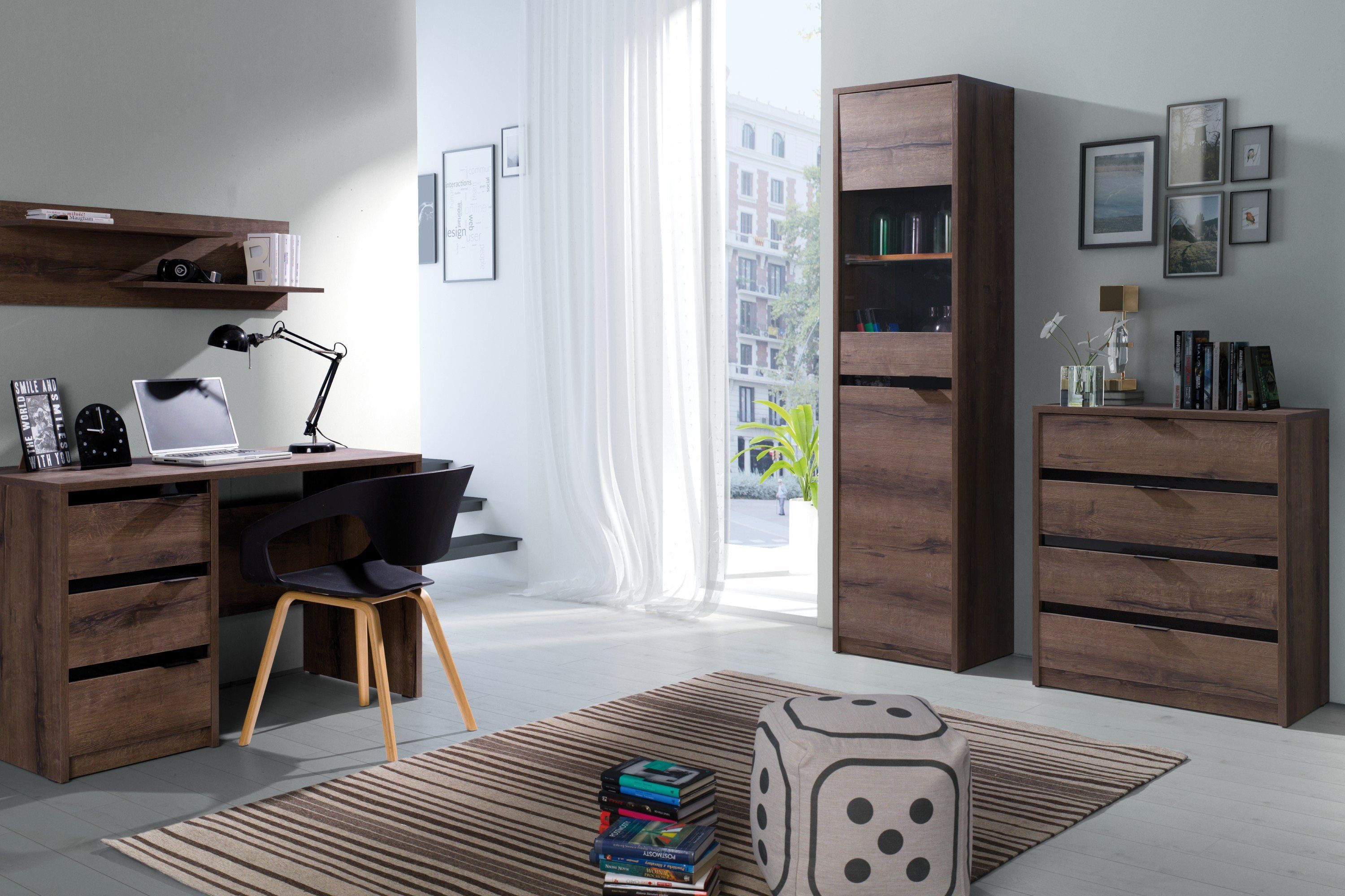 Konsimo Wandhängeschrank MERO Wandhängeschrank, mit Türen