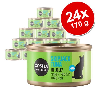 Sparpaket Cosma Original in Jelly 24 x 170 g