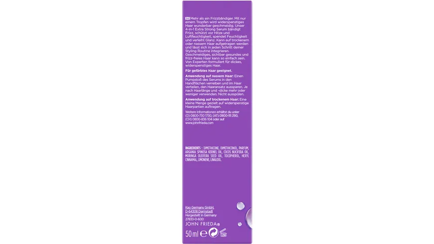 John Frieda Frizz Ease Extra Strength Serum 50 ml