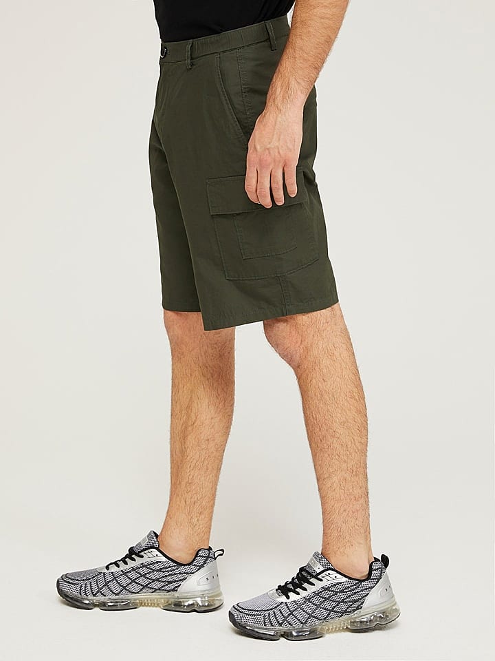 Sisley Cargoshorts in Khaki günstig kaufen 44
