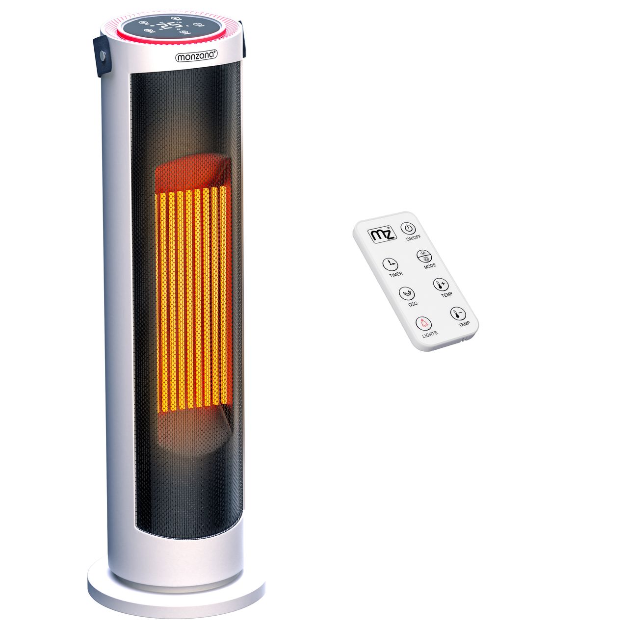 Casaria monzana® Heizlüfter MZTH2000 weiß
