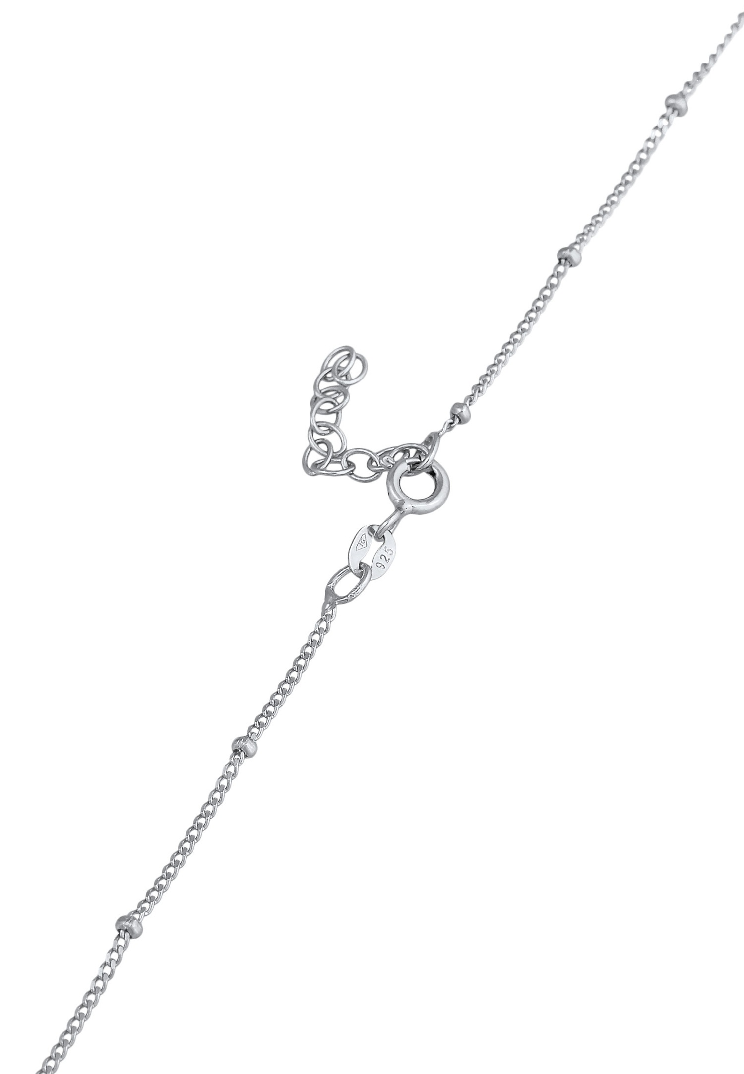 Ženska ogrlica Elli s motivom srca Love Simple od 925 srebra