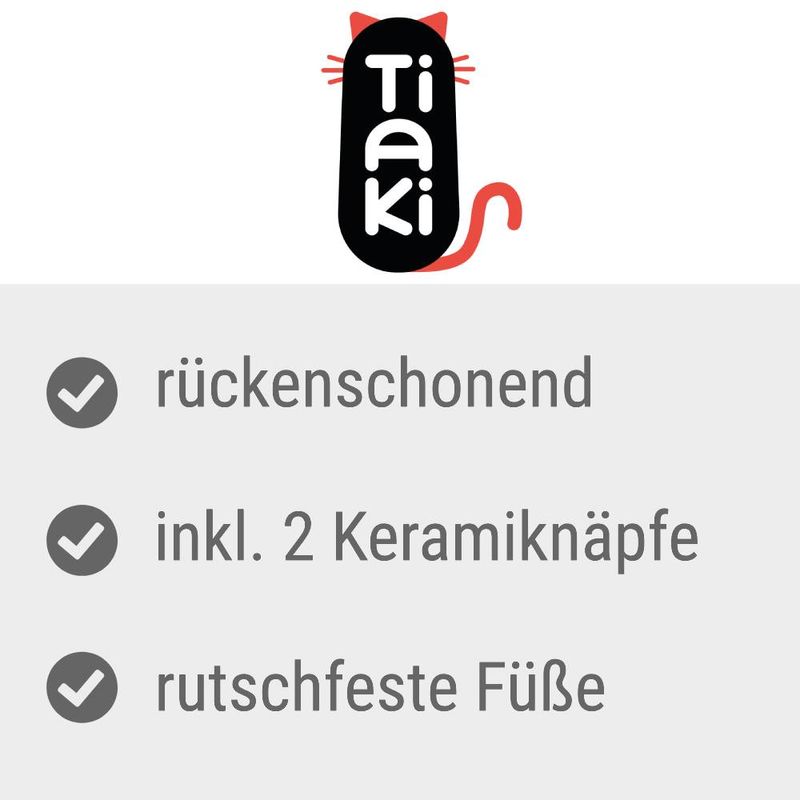TIAKI Duo-Keramiknapf Deep Sea zu TOP-Preisen