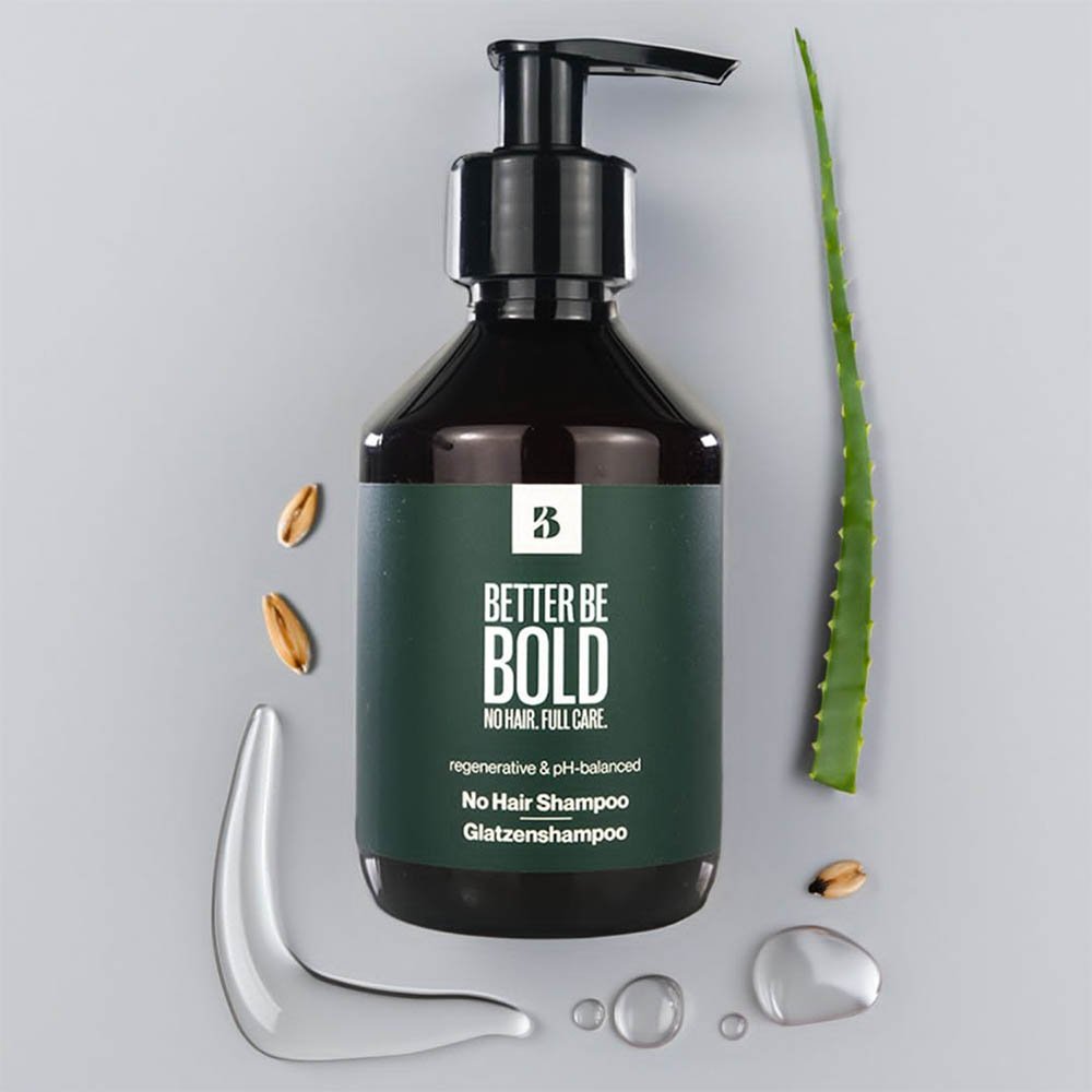 BETTER BE BOLD Glatze Und Gesicht Glatzenshampoo 200ml