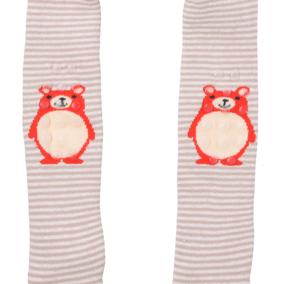 Baby Krabbelstrumpfhose mit Streifen-Allover