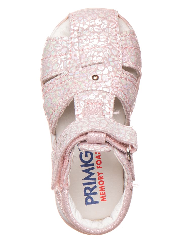 Primigi Leder-Halbsandalen in Rosa günstig kaufen
