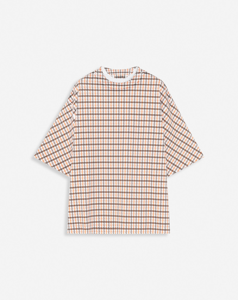 T-SHIRT OVERSIZE BRODÉ LANVIN PARIS SURIMPRIMÉ