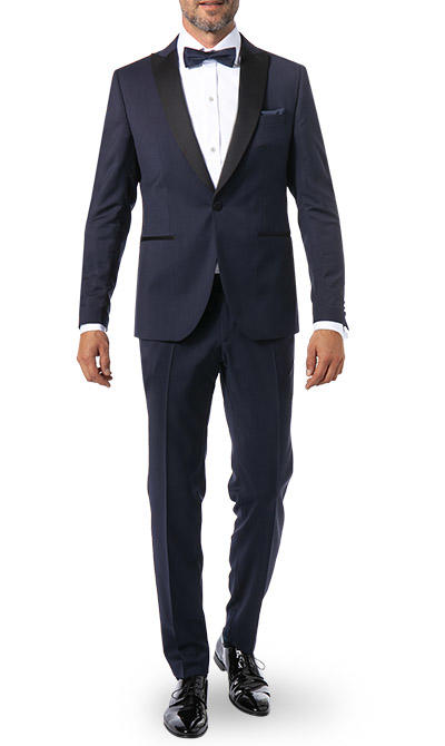 CG, Smoking, Slim Fit, Schurwolle, nachtblau