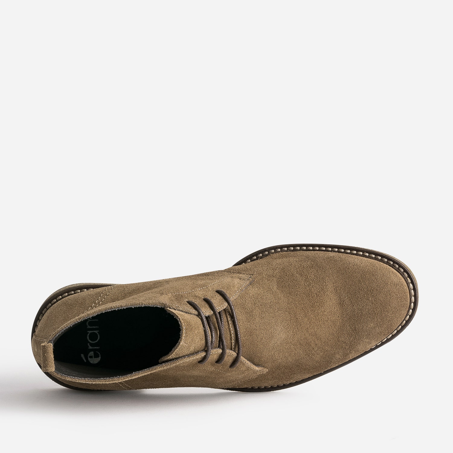 Desert Boots camel en cuir velours