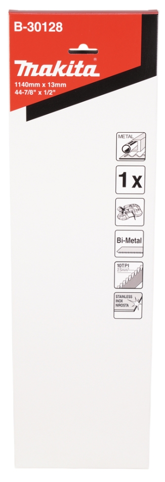 Accesorii Makita B-30128 Zaglint Stall/RVS 1140 x 13 mm 10TPI