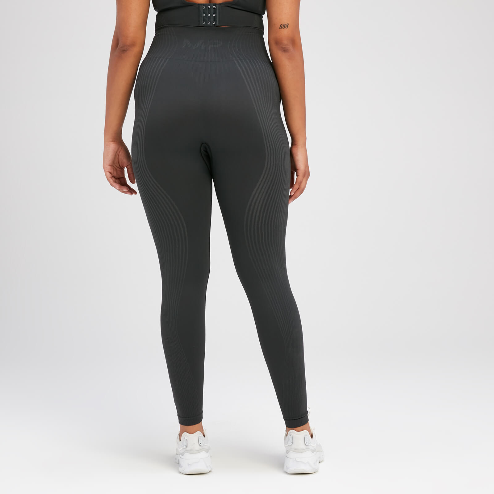 Legging sans coutures MP Tempo Illusion pour femmes – Noir