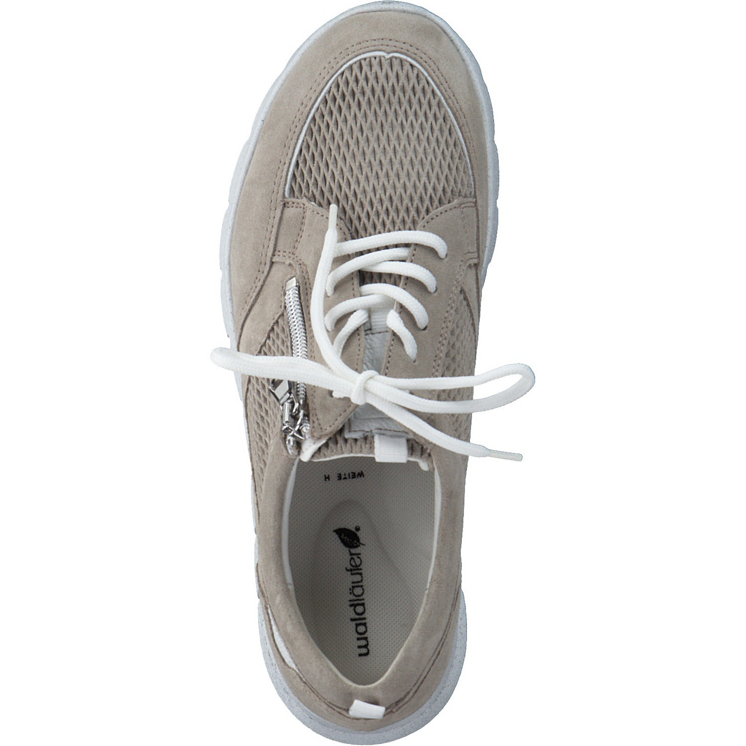 Waldläufer Namika 739001, Sneakers Low, Damen, SAHARA WEISS