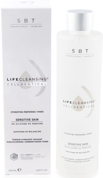SBT Lifecleansing Celldentical Hydrating Preparing Toner Reinigungsmilch