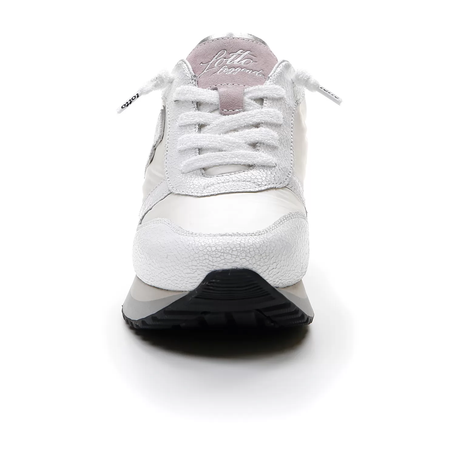 TOKYO WEDGE CRACK MED VIT/SILVER METALL 2/IRIDESCENTERANDE