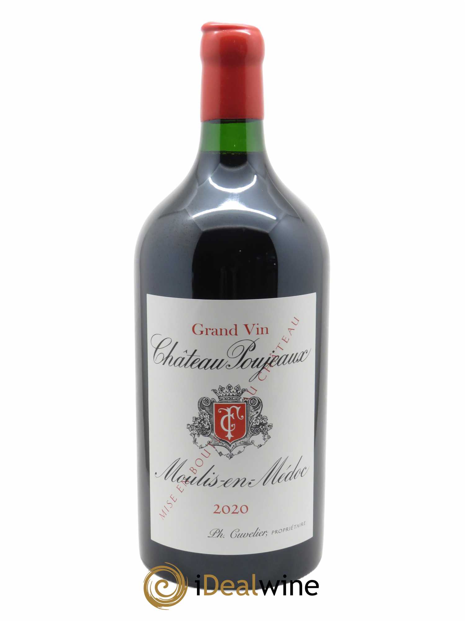 Château Poujeaux (CBO à partir de 1 bte) 2020 - Lot de 1 Double-magnum