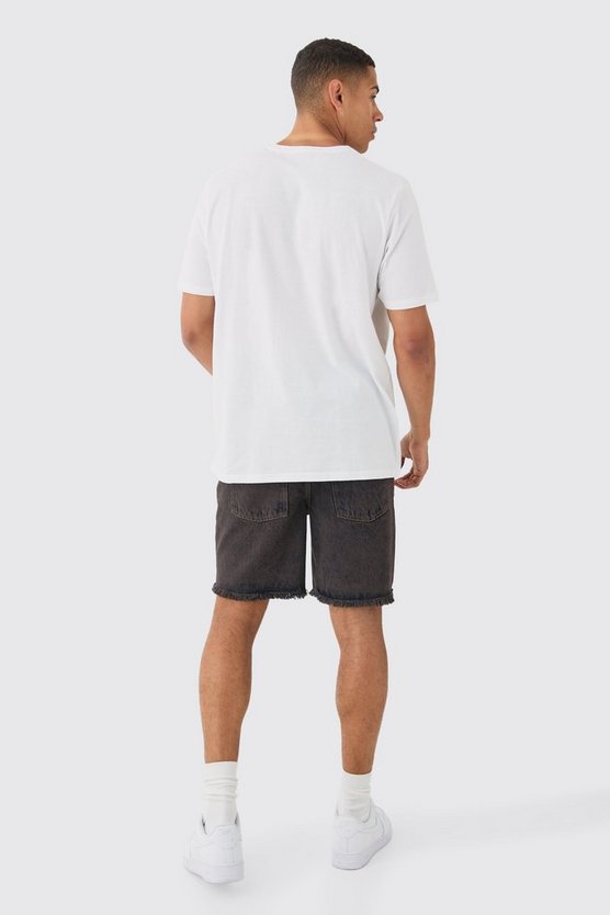 Oversize T-Shirt mit lizenziertem Disney Prince Charming Print