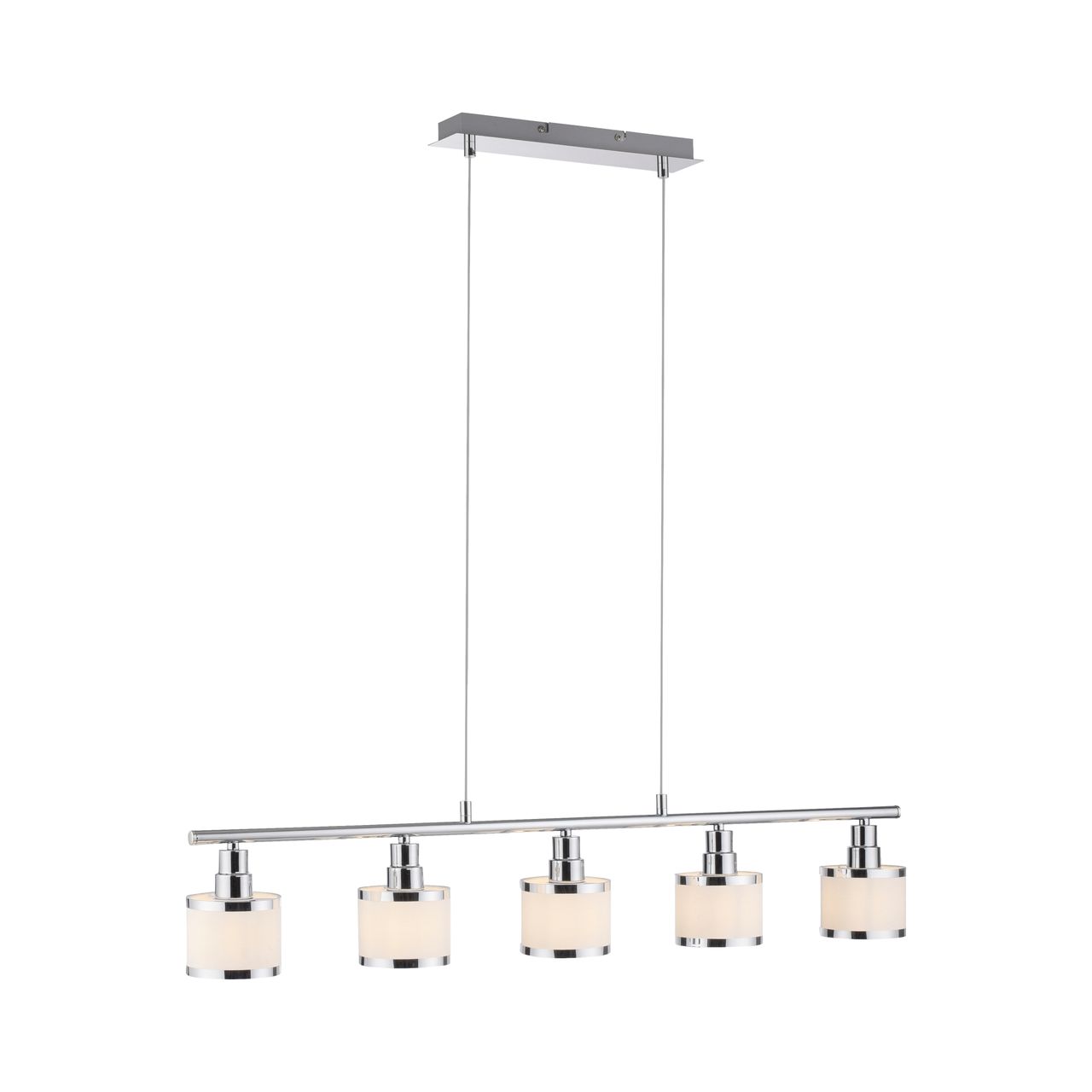 JUST LIGHT LeuchtenDirekt Pendelleuchte ACCOR,  5xE14 max. 25 W, Innenleuchte, IP20