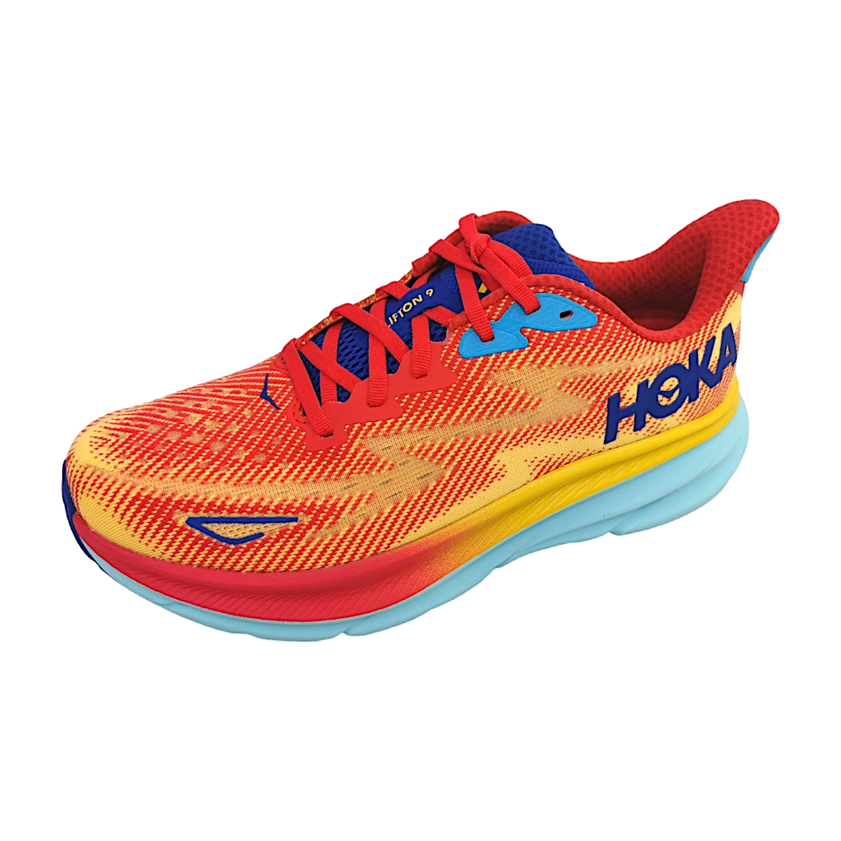 Hoka M Clifton 9 1127895D Rot CRSCL Cerise/Cloudless
