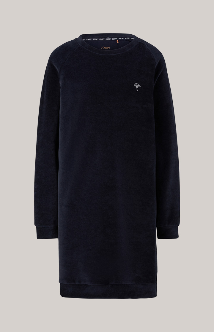 Loungewear Long-Sweater in Midnight Blue