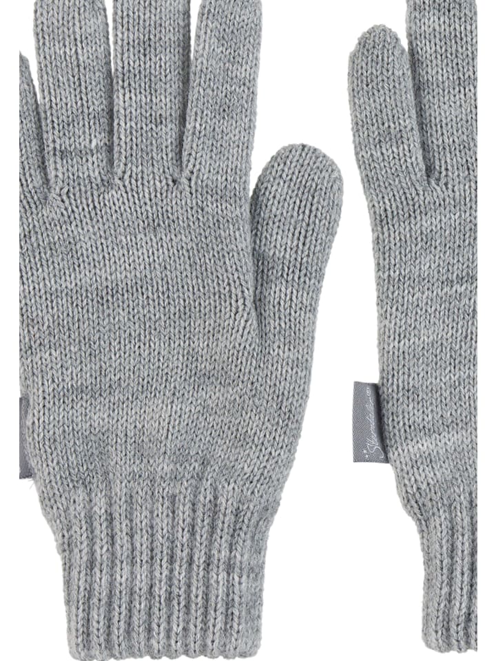 Sterntaler Strick-Fingerhandschuh in silber mel. günstig kaufen onesize
