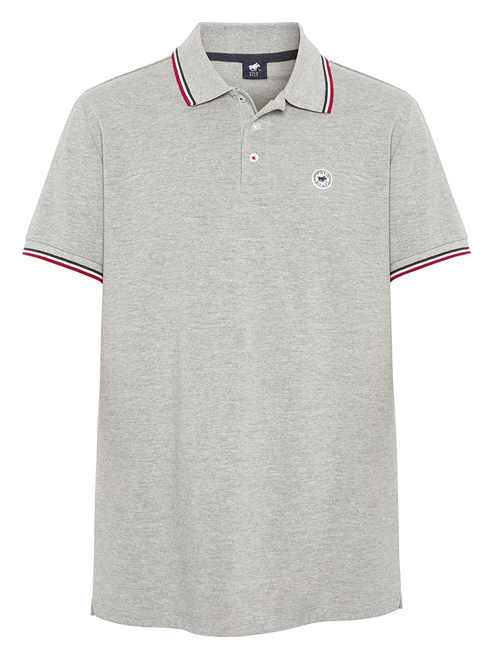 Polo Sylt Poloshirt in Grau günstig kaufen