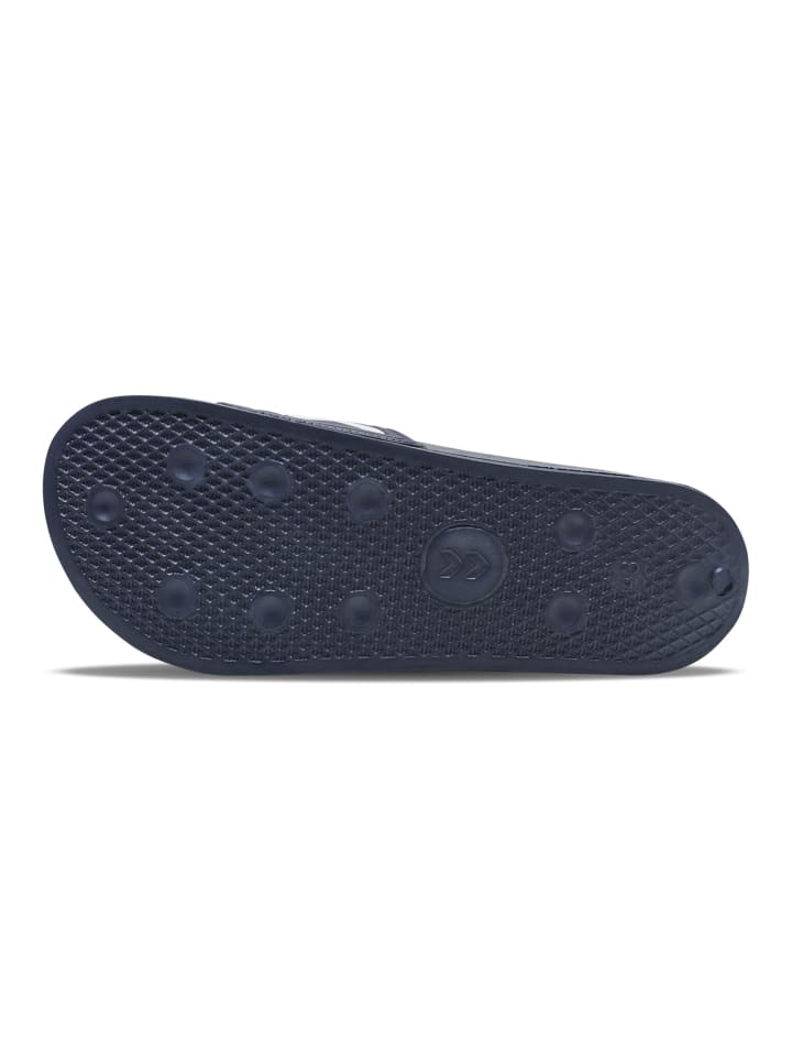 Hummel Hummel Badelatschen Larsen Slipper Erwachsene in DRESS BLUE/WHITE günstig kaufen