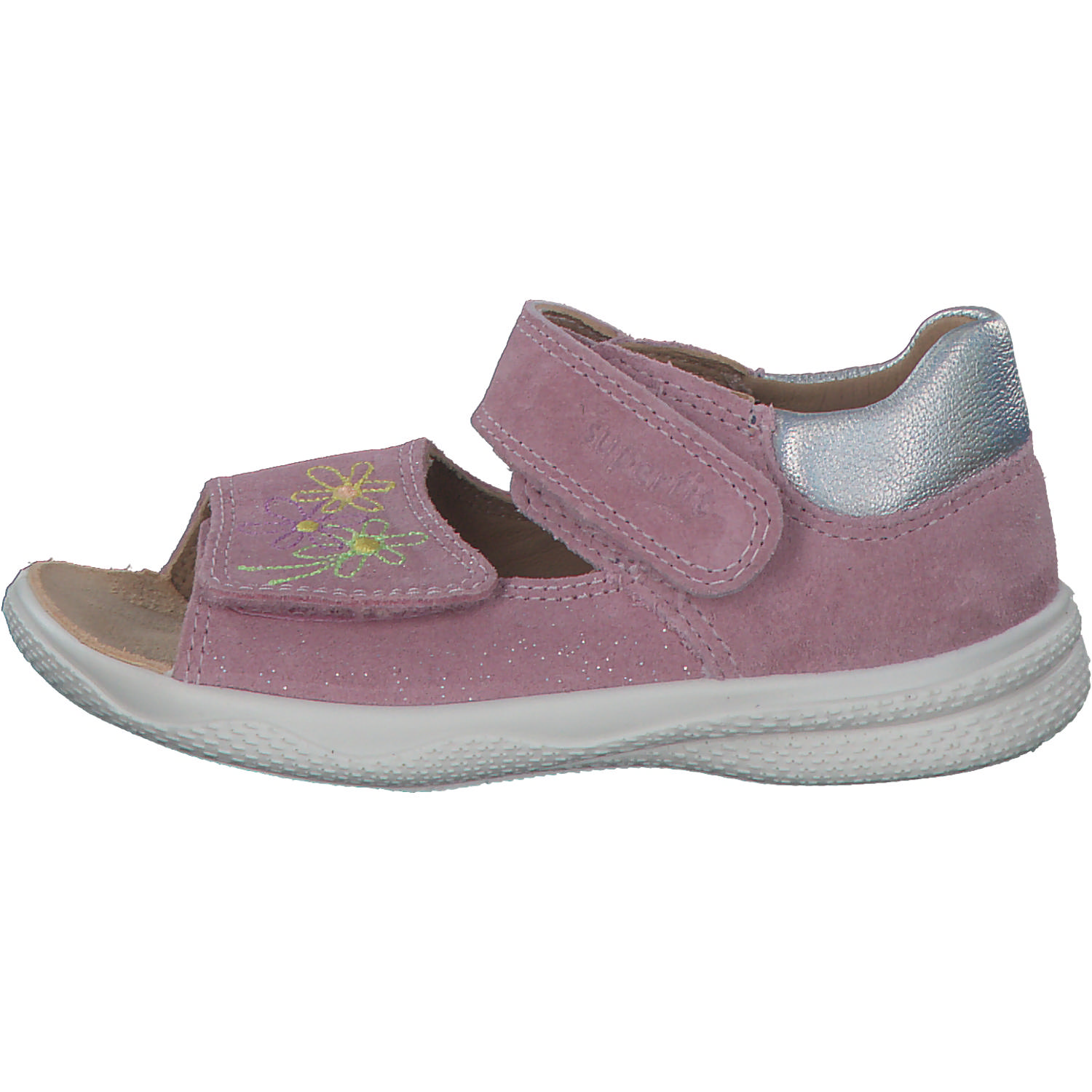 Superfit POLLY 600092, Sandalen (Kinder), Kinder, ROSA/SILBER